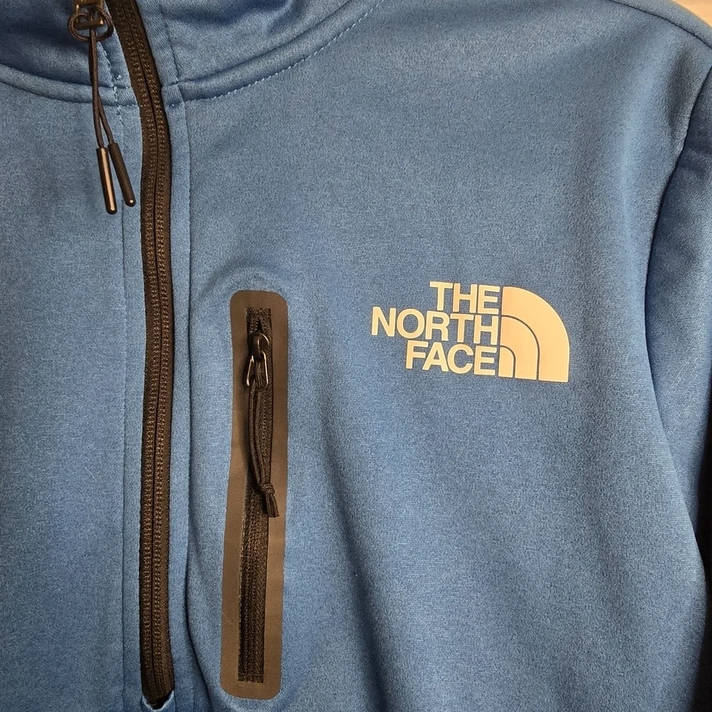 The North Face Vibrant Blue Half-Zip Fleece Pull Over Mens Size‎ Small